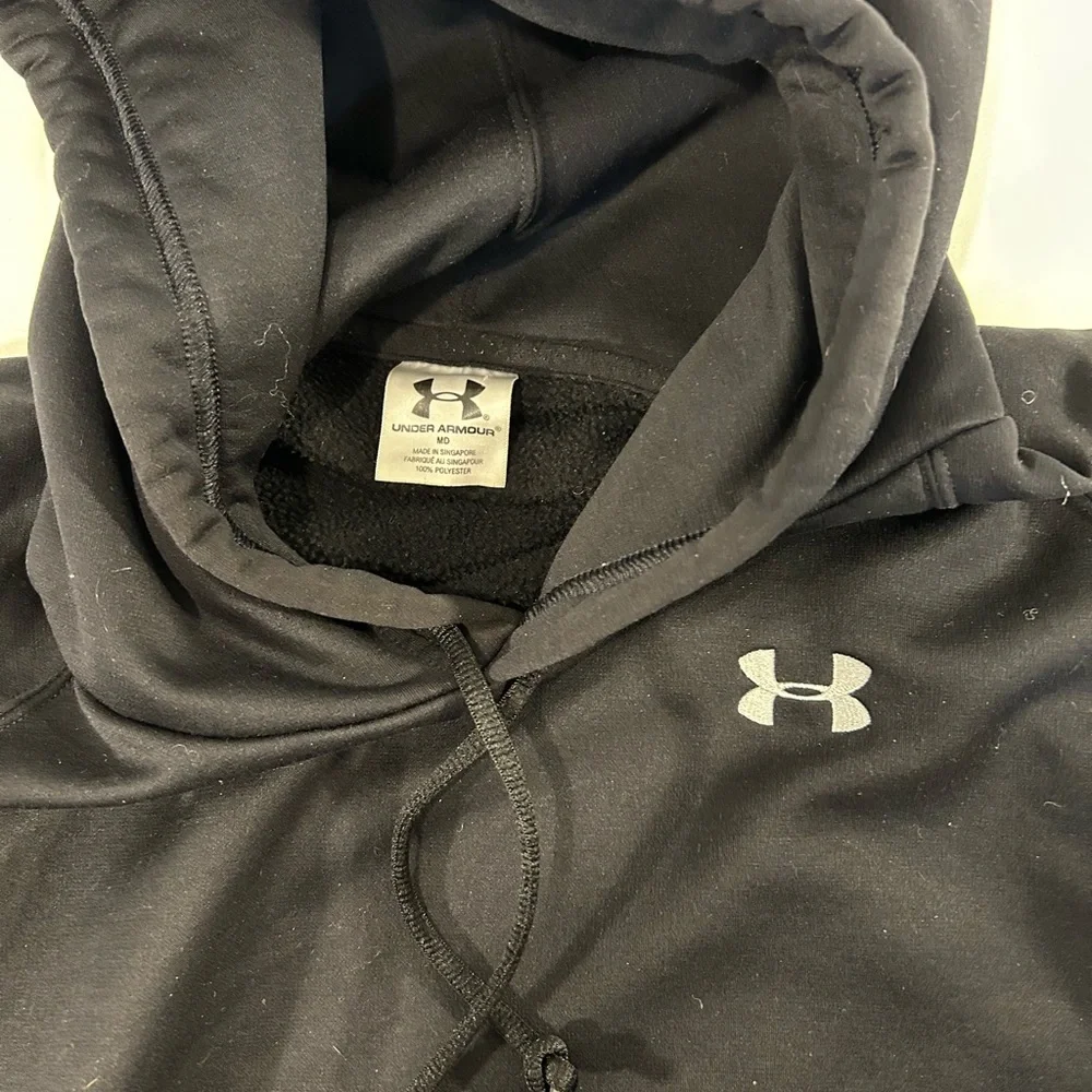 Under Armour Black Fleece Hoodie - Picture 2 of 5